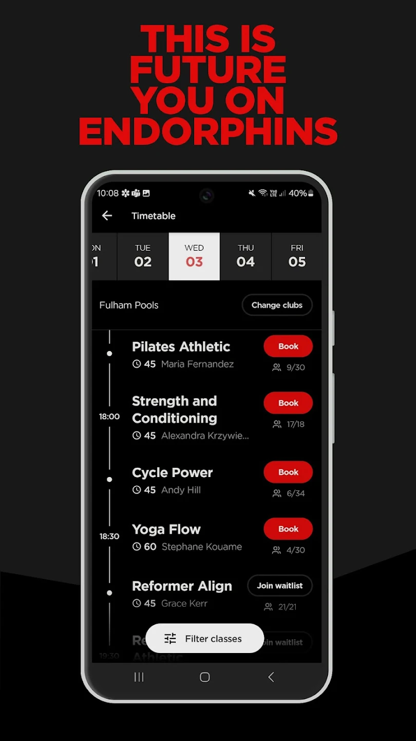 Virgin Active app